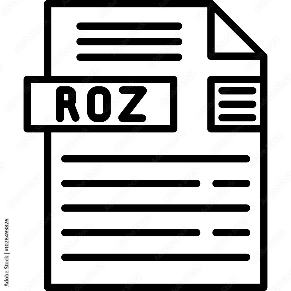 ROZ File Format Icon ROZ File Format Icon