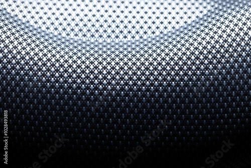 Close-up Texture of Woven Fabric Material