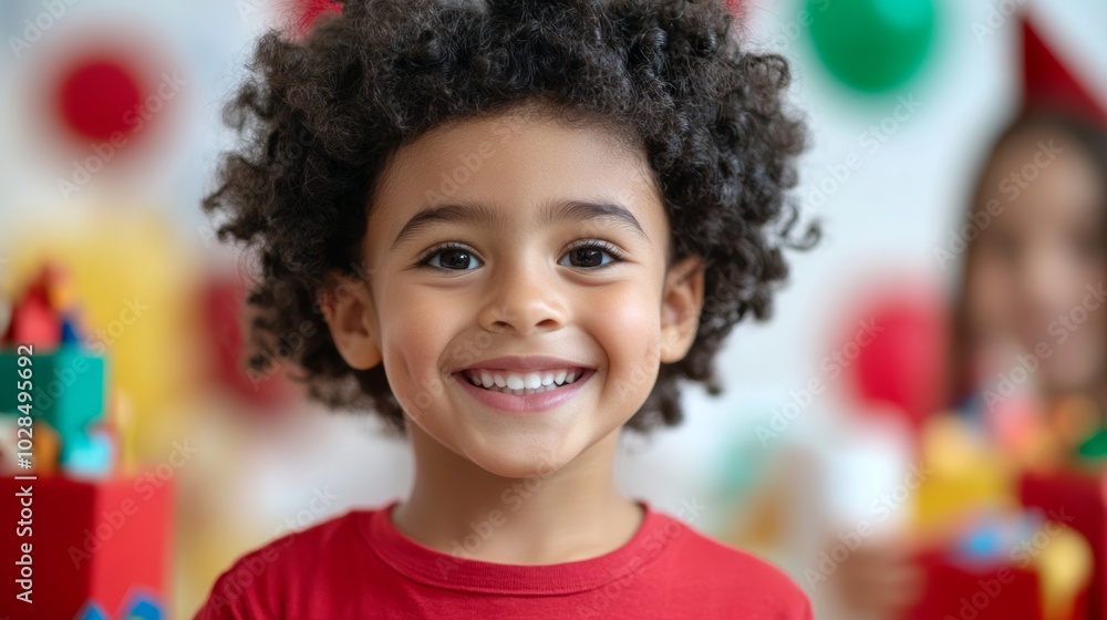 Joyful children finding toys and sweets left by the Reyes Magos in their shoes, excitement filling the room, surrounded by holiday decorations Joyful children finding toys and sweets left by the Reyes Magos in their shoes, excitement filling the room, surrounded by holiday decorations