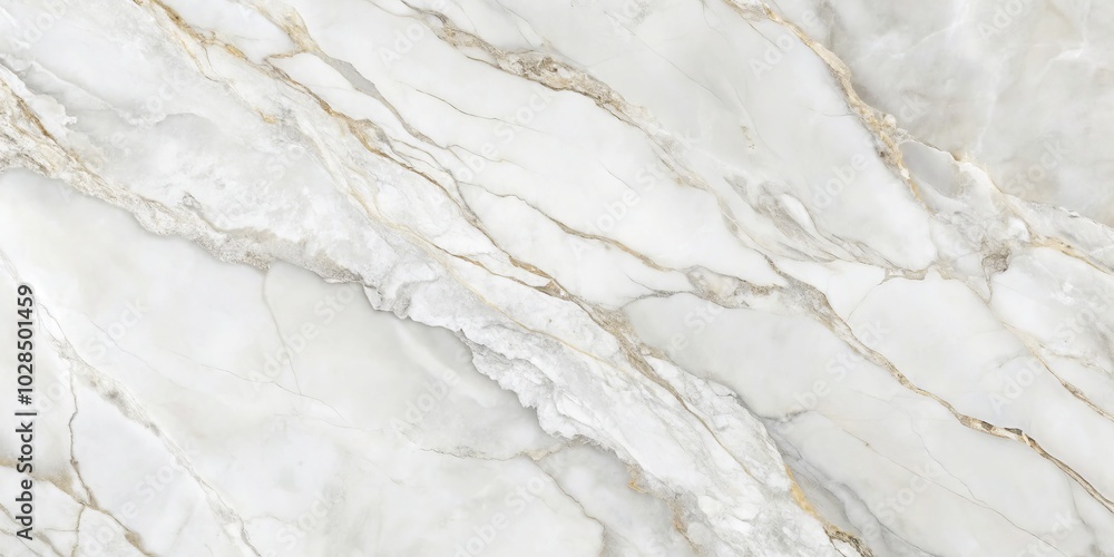 Fototapeta premium Experience the opulence of white marble panorama, perfect for creating elegant backgrounds and stunning flooring designs that exude sophistication and timeless beauty.