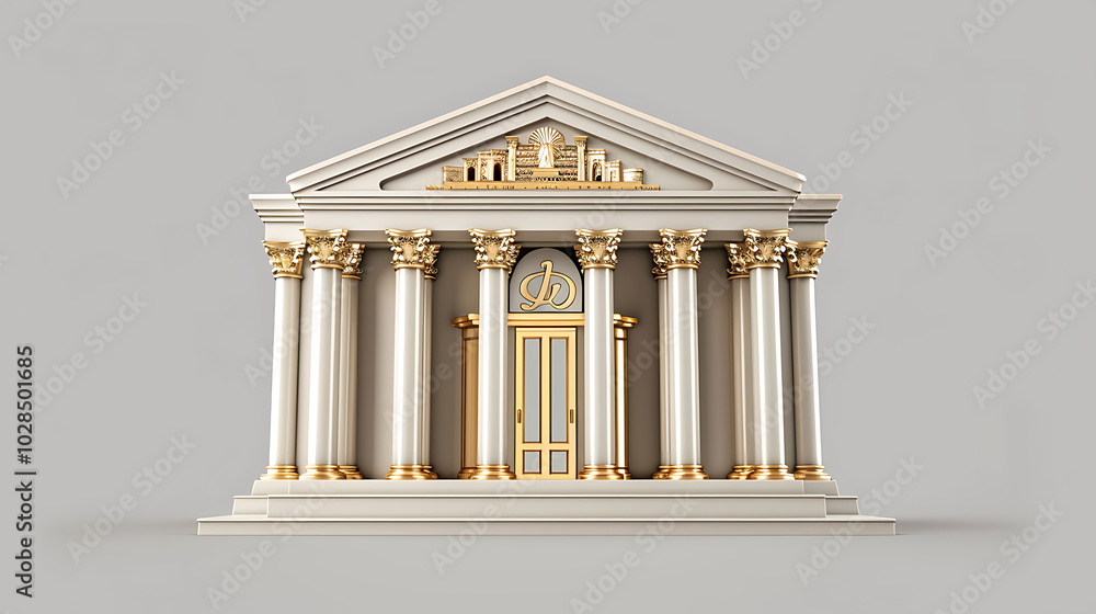 Obraz premium money and bank