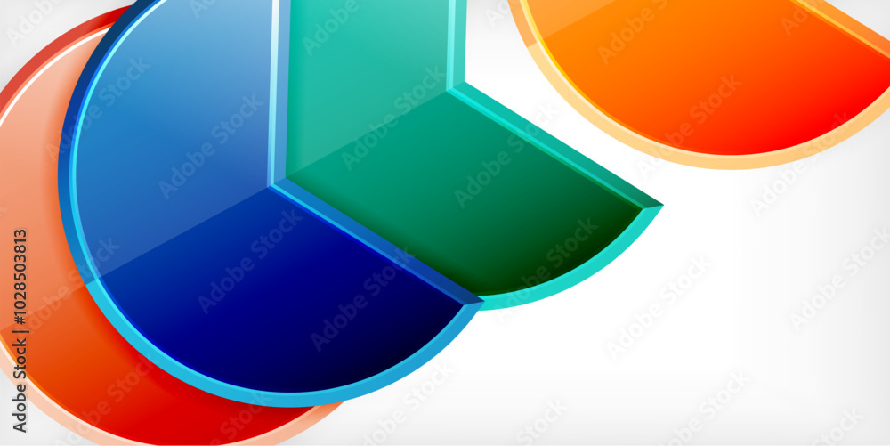 Glass reflective geometric round shapes background. Vector Illustration For Wallpaper, Banner, Background, Card, Book Illustration, landing page Glass reflective geometric round shapes background. Vector Illustration For Wallpaper, Banner, Background, Card, Book Illustration, landing page