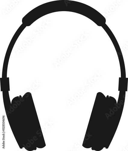 Podcast Headphones Silhouette