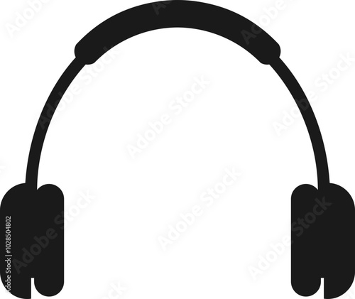 Podcast Headphones Silhouette
