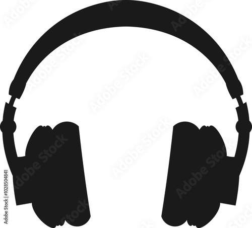 Podcast Headphones Silhouette