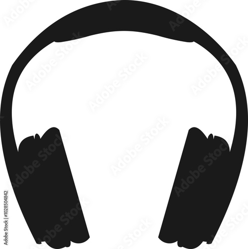 Podcast Headphones Silhouette