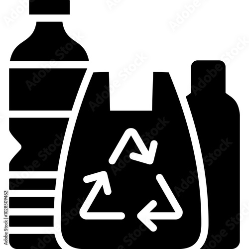 Plastic Recycling Icon