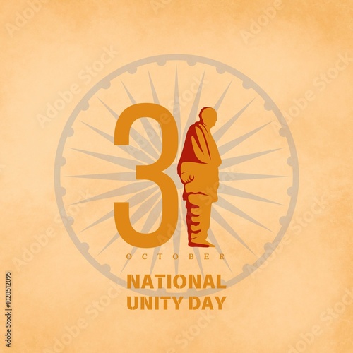 31st October Indian national unity day greeting photo