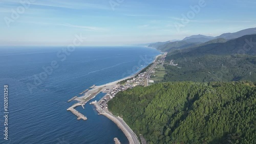 富山県朝日町宮崎海岸