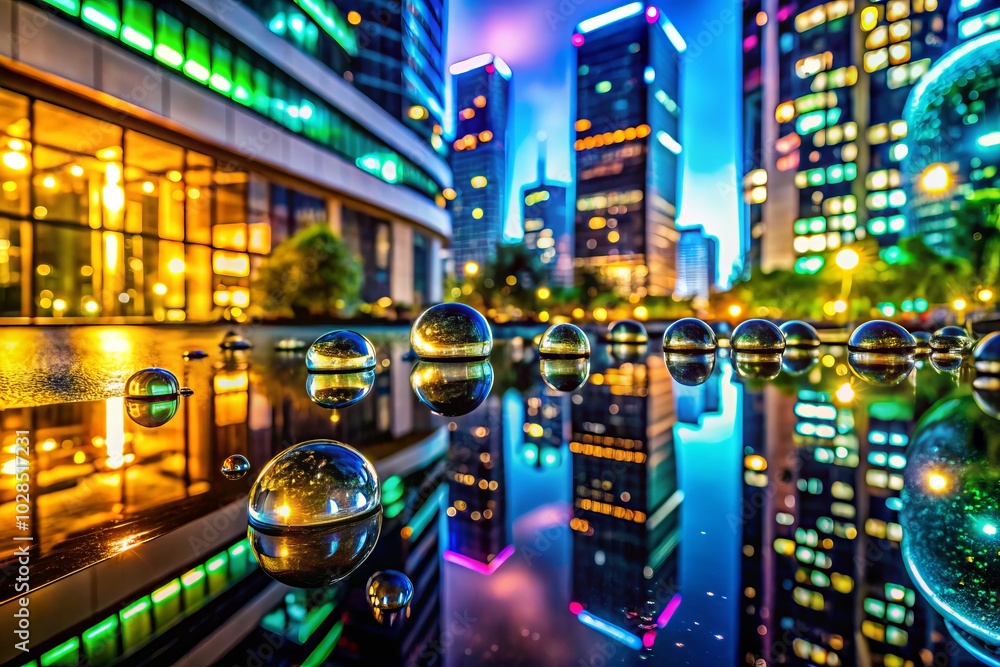 Stunning Water Droplets on Modern Glass Architecture with Reflections of Nature and Urban Landscape, Ideal for Abstract Backgrounds and Architectural Photography Stunning Water Droplets on Modern Glass Architecture with Reflections of Nature and Urban Landscape, Ideal for Abstract Backgrounds and Architectural Photography