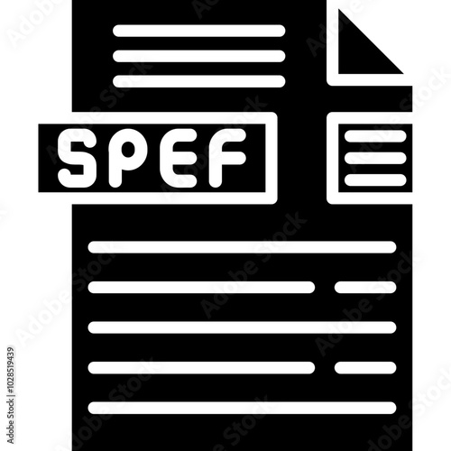 SPEF File Format Icon