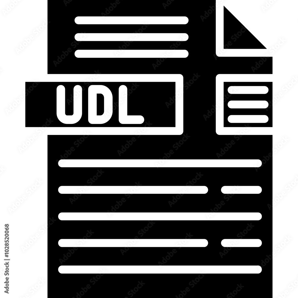 UDL File Format Icon