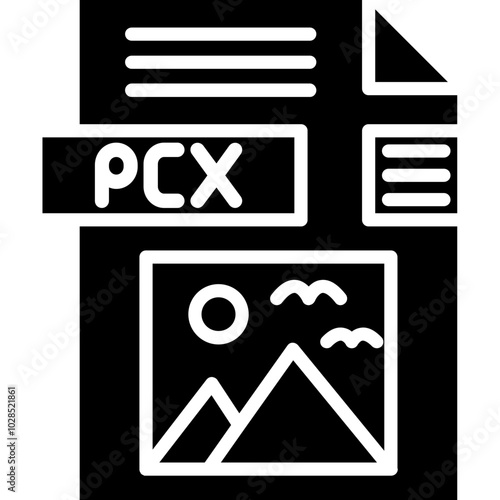 PCX File Format Icon photo