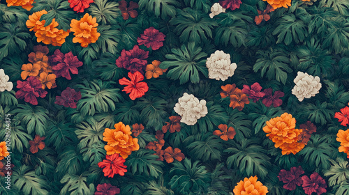 flower flora pattern