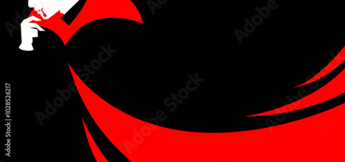Konstfotografi illustration of dracula