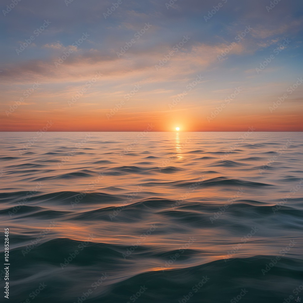 Obraz premium sunset on the sea