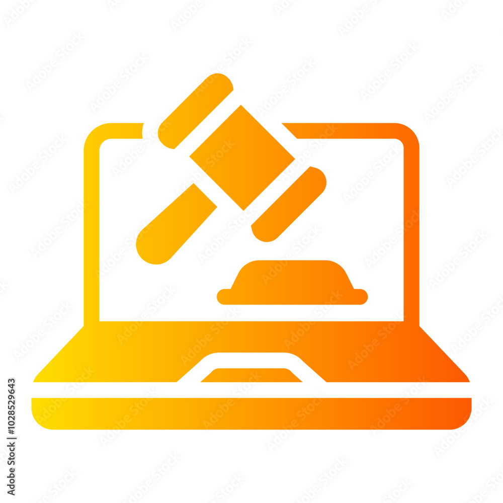 auction Gradient icon auction Gradient icon