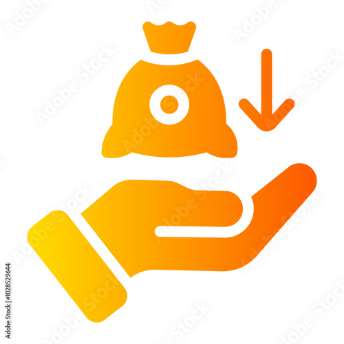 borrowing Gradient icon