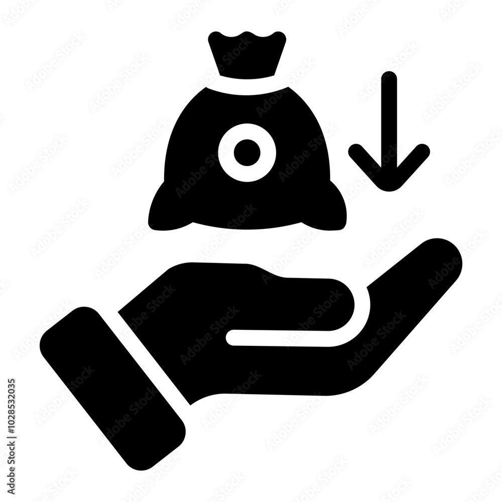 borrowing Solid icon borrowing Solid icon