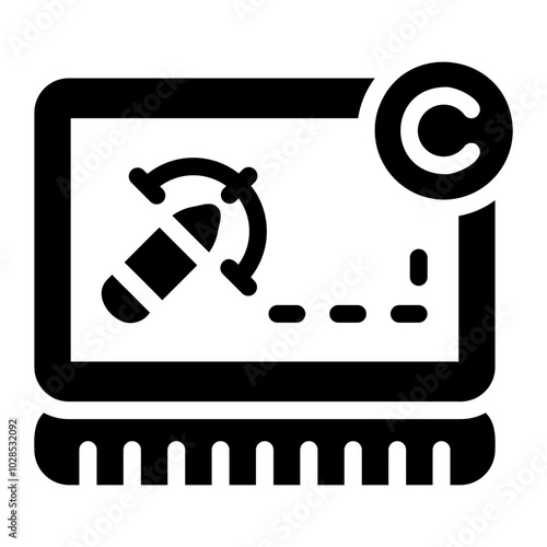 graphic design Solid icon