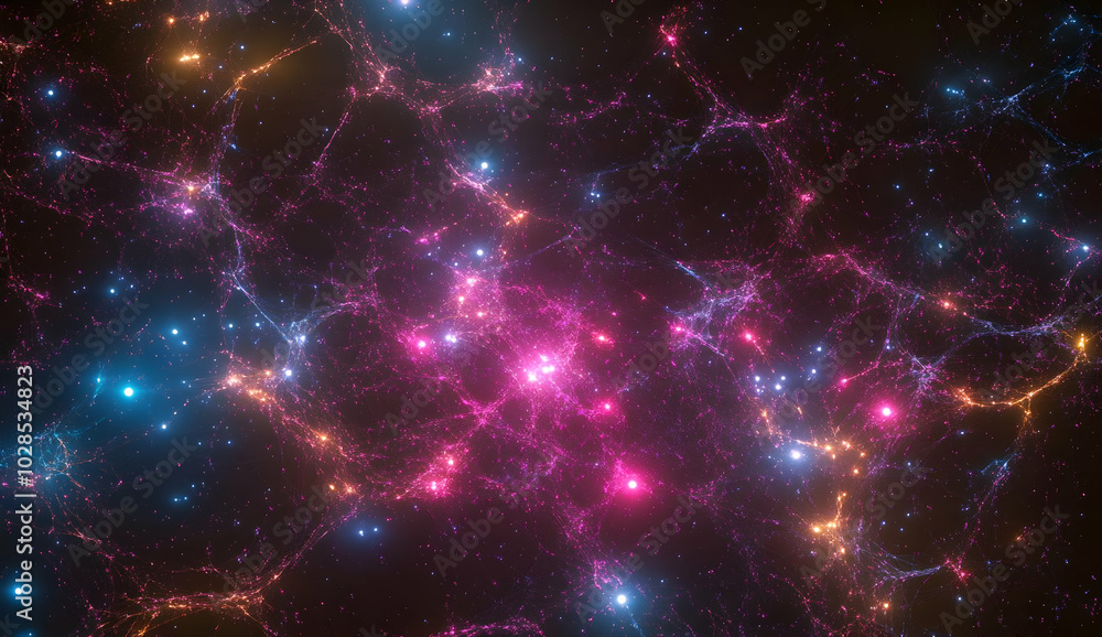 Stunning Representation of the Universe in Cosmic Colors Stunning Representation of the Universe in Cosmic Colors