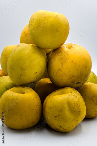 Obraz na płótnie Quince fruit, hot quince infusion.
w salonie