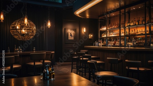 Modern Bar interior