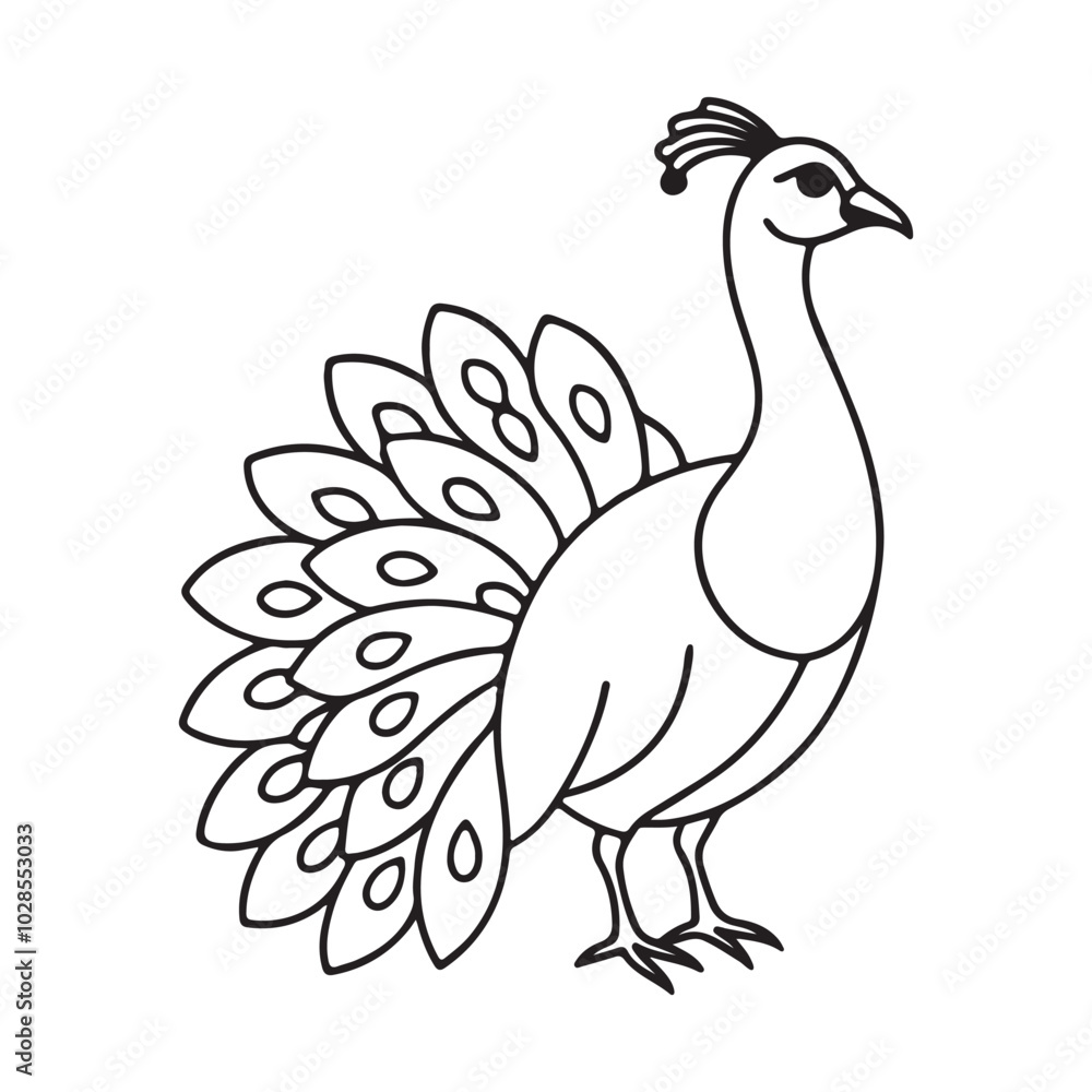 vector silhouette image of apeacock on a white background
vector silhouette image of apeacock on a white background