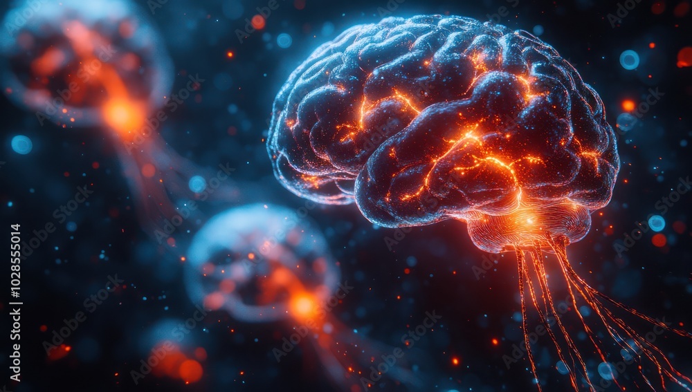 Glowing Brain Glowing Brain