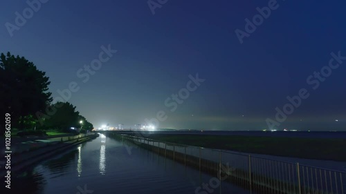 Wallpaper Mural 飛行機　タイムラプス Torontodigital.ca