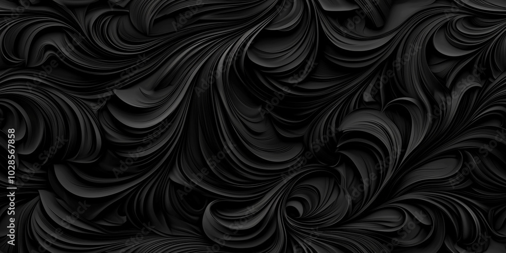 A black and white image of a black and white pattern with a black and white swirl. The image is abstract and has a moody, mysterious feel to it A black and white image of a black and white pattern with a black and white swirl. The image is abstract and has a moody, mysterious feel to it