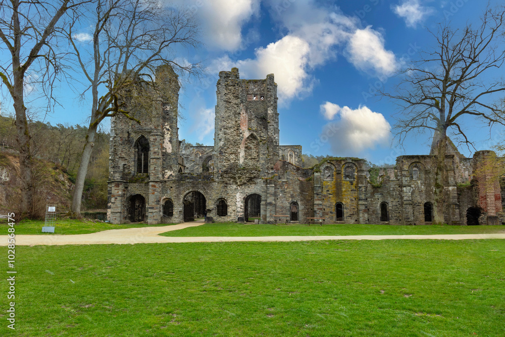 Ruin of Villers Abbey former Cistercian abbey located in Belgium Ruin of Villers Abbey former Cistercian abbey located in Belgium