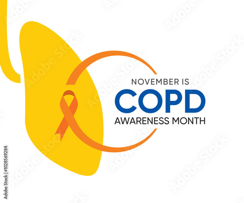 COPD Awareness Month is observed in November to raise awareness about Chronic Obstructive Pulmonary Disease (COPD), a progressive lung disease that causes breathing difficulties. 