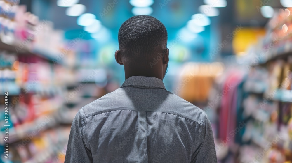 Fototapeta premium Racial Profiling Issues in Retail Security Settings