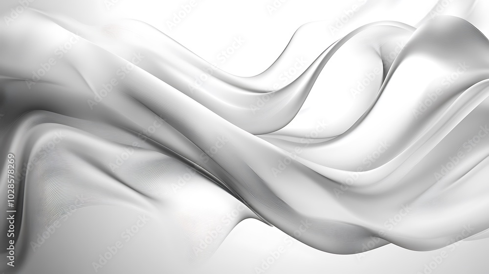 Obraz premium Soft grey shaded background with blank text area for design use