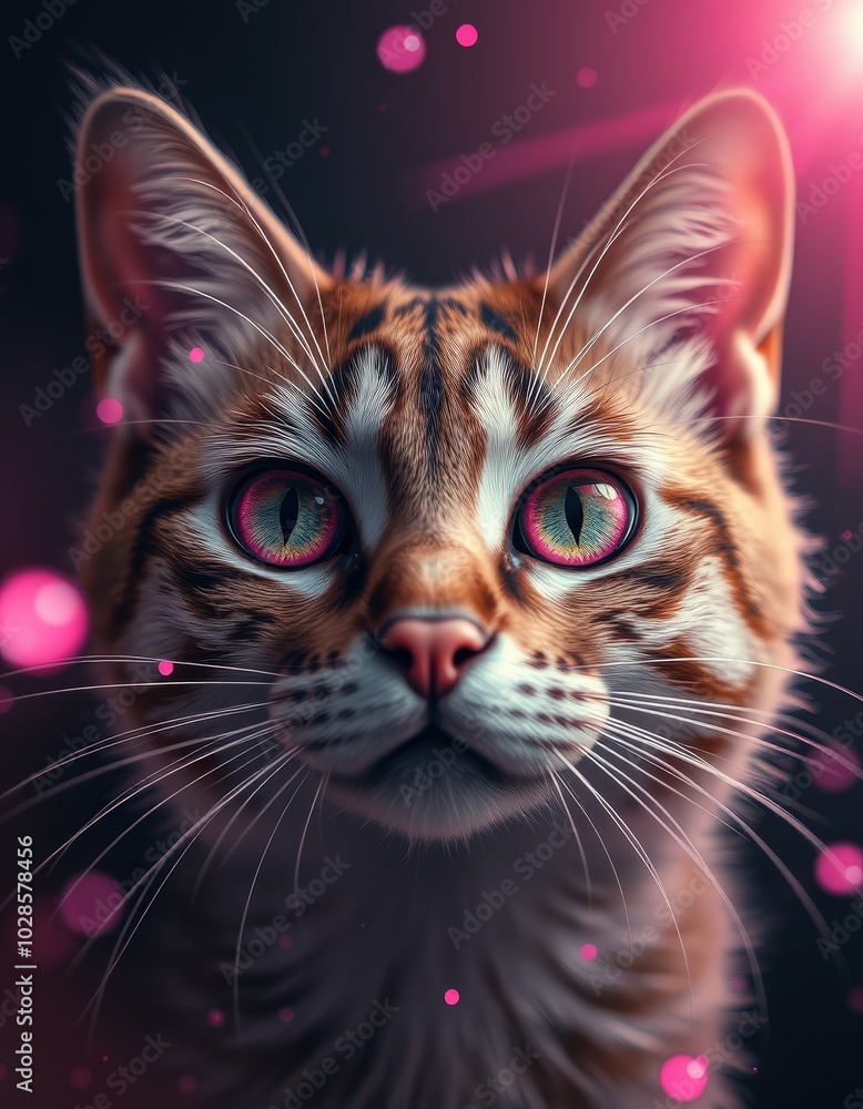 cat with a heart cat with a heart