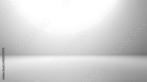 Wallpaper Mural Smooth white gradient with empty space for text design Torontodigital.ca