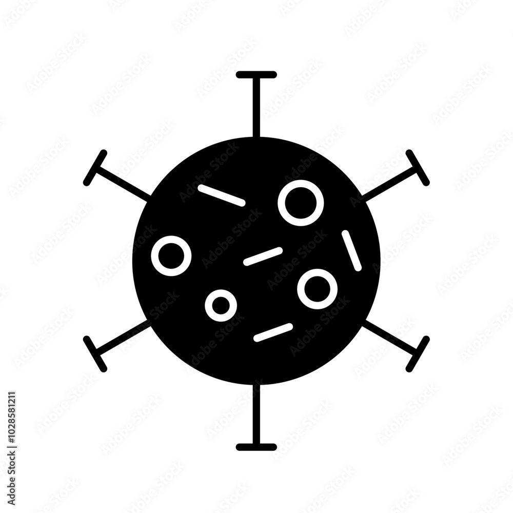 Bactery Icon, Unicelluler, microbactery, microbe Bactery Icon, Unicelluler, microbactery, microbe