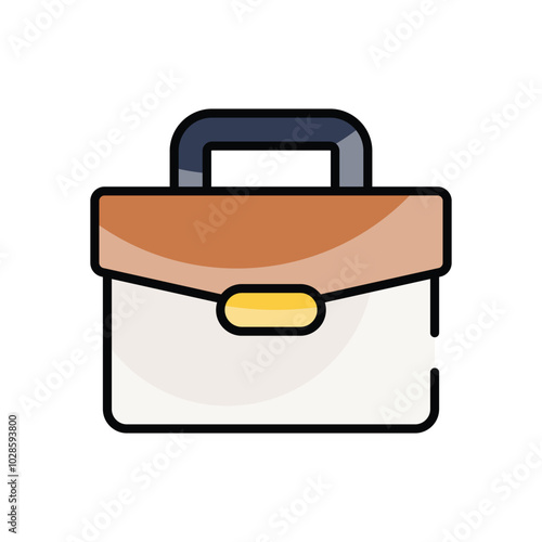 Briefcase vector icon