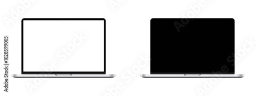 Rivne, Ukraine - October 12, 2024. Macbook device mockup vector editorial illustration