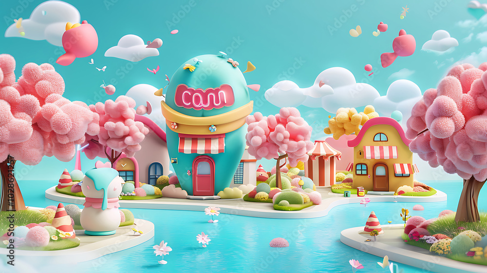 spring cartoon wallpaper