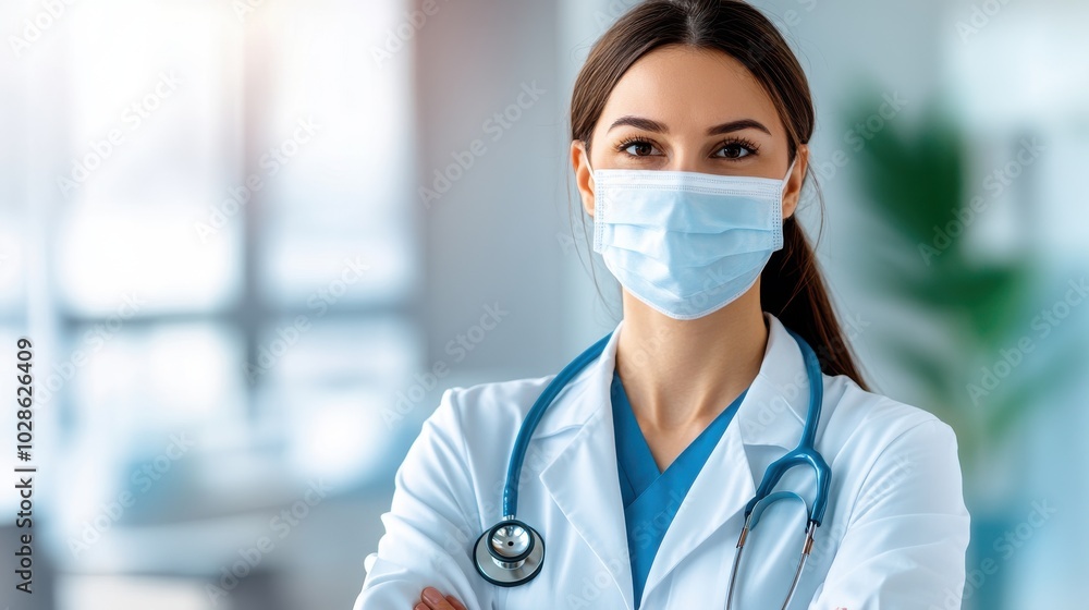 A close-up of a doctor's masked face, highlighting the serious topic of surgical failures and patient safety A close-up of a doctor's masked face, highlighting the serious topic of surgical failures and patient safety