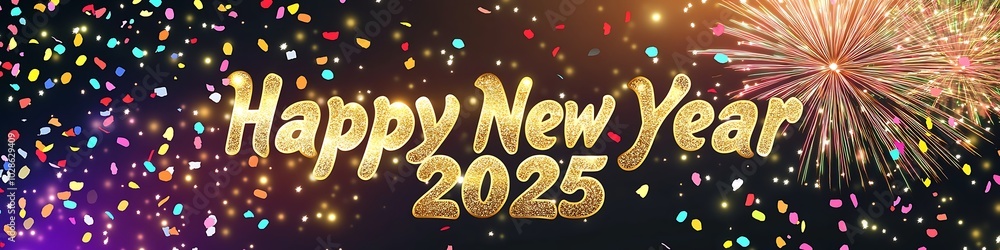 Happy New Year 2025 Celebration 