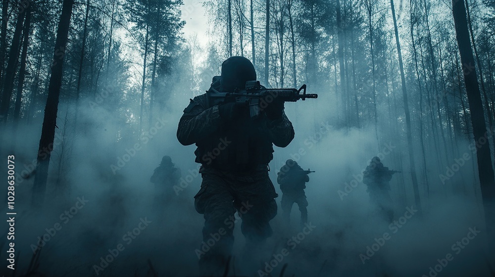 Soldiers in the Fog Soldiers in the Fog