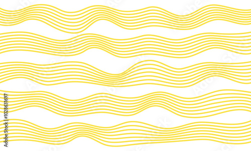 Noodle pattern poster