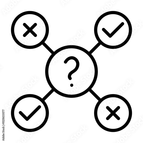 Feasibility Icon, 

Feasibility, viability, analysis, assessment, choice, option, study, opinion, think, potential, research, weakness, attainability, workability, right, wrong, strength, probability,