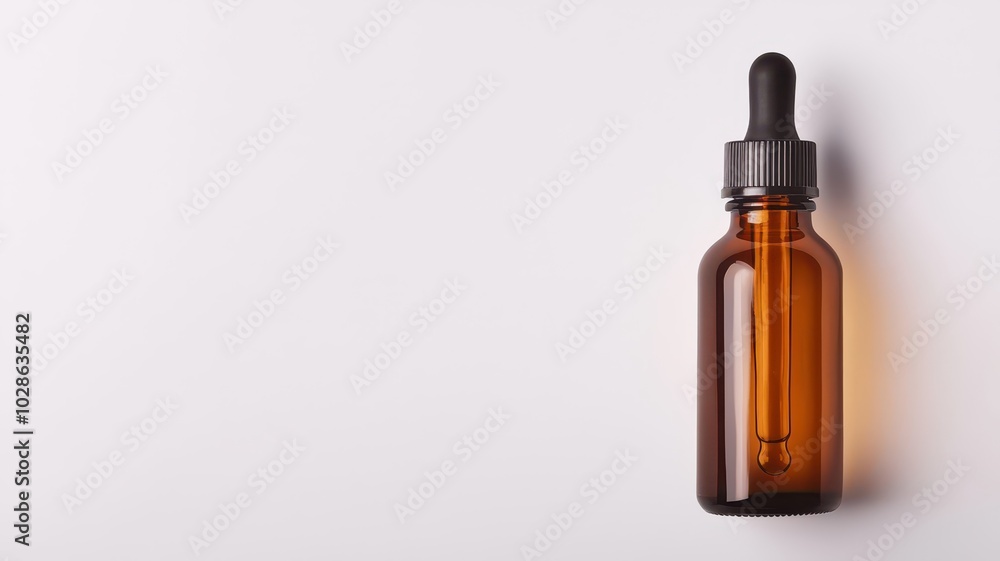 Cannabis oil dropper bottle with ample space for medicinal use text, highlighting natural healing benefits. Cannabis oil dropper bottle with ample space for medicinal use text, highlighting natural healing benefits.
