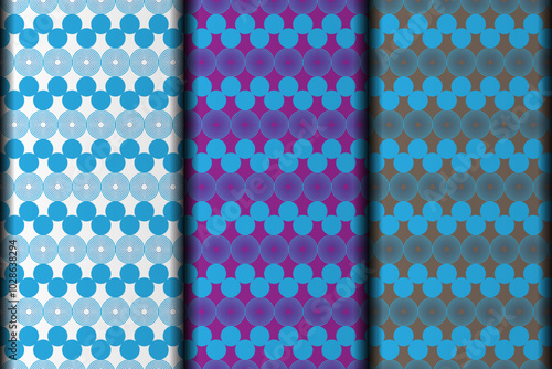 This is vector eps circle style simple flower style pattern design element.