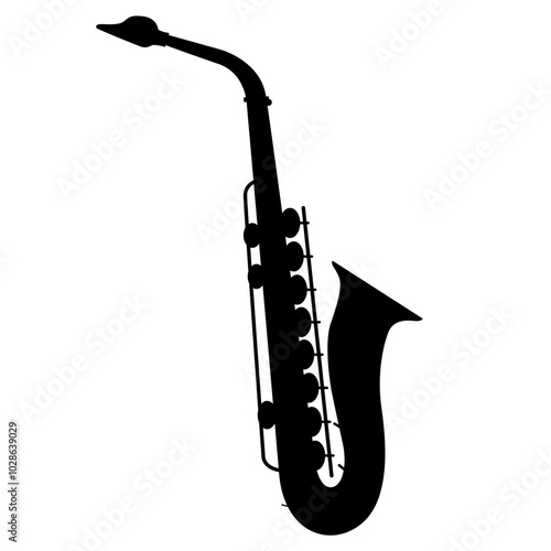 Saxophone Musical Instrument Silhouette