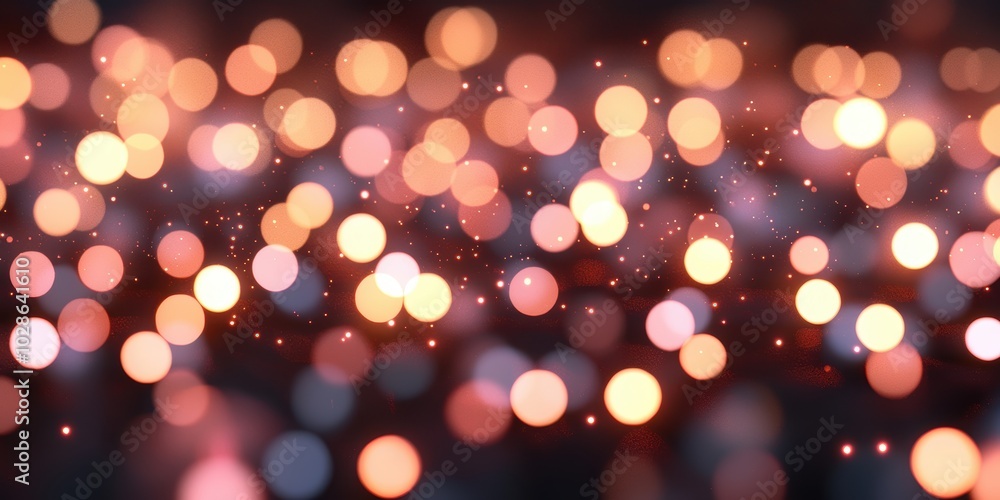 Abstract bokeh background with colorful lights in soft focus creating a dreamy atmosphere. Abstract bokeh background with colorful lights in soft focus creating a dreamy atmosphere.